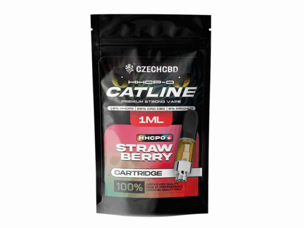 Czech CBD HHCPO patron CATline Strawberry