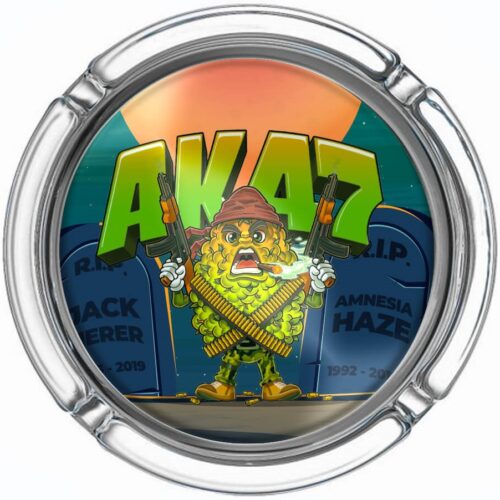 Best Buds Nagy üveg hamutartó AK47