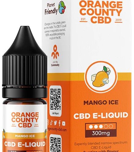 Orange County CBD E-folyékony mangójég