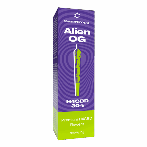 Canntropy H4CBD Prerolls Alien OG