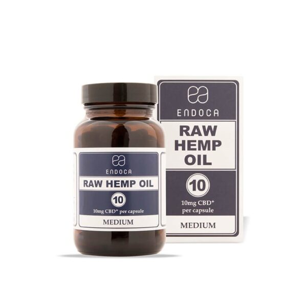 Endoca RAW Kenderolaj kapszula 1200 mg CBD + CBDa