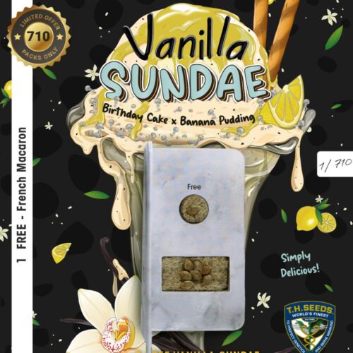 T.H.Seeds™ Cannabis Seeds Vanília Sundae