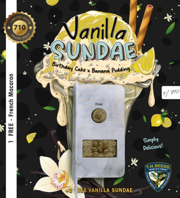 T.H.Seeds™ Cannabis Seeds Vanília Sundae