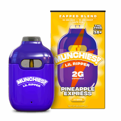 Delta Munchies 10-OH-HHC/10-OH-HHCP Lil Ripper Vape Pen Pineapple Express