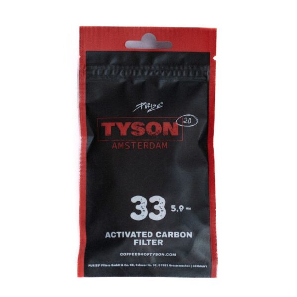 Tyson 2.0 Szénszűrők PURIZE Xtra 33