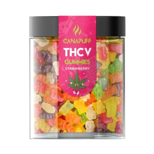 CanaPuff THCV Gummies Strawberry