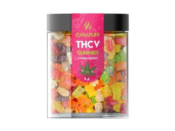 CanaPuff THCV Gummies Strawberry