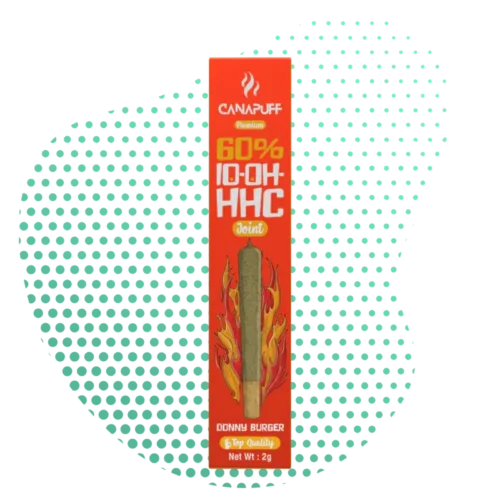 CanaPuff 10-OH-HHC preroll Donny Burger