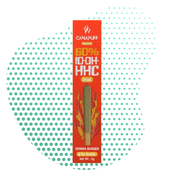 CanaPuff 10-OH-HHC preroll Donny Burger