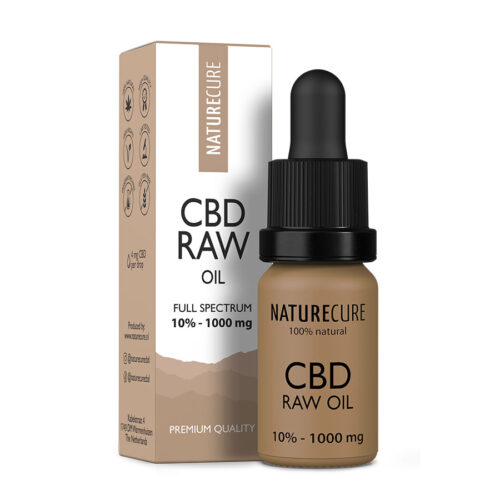 Nature Cure Teljes spektrumú nyers CBD olaj - 10%