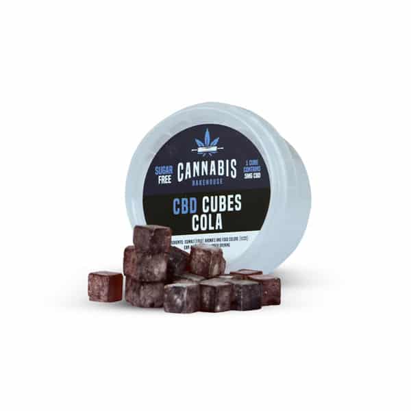 Cannabis Bakehouse CBD kockacukorka - Cola