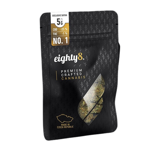 Eighty8 CBD kender Virág Nem. 1 - 1 a  címre 5 gramm 5 gramm