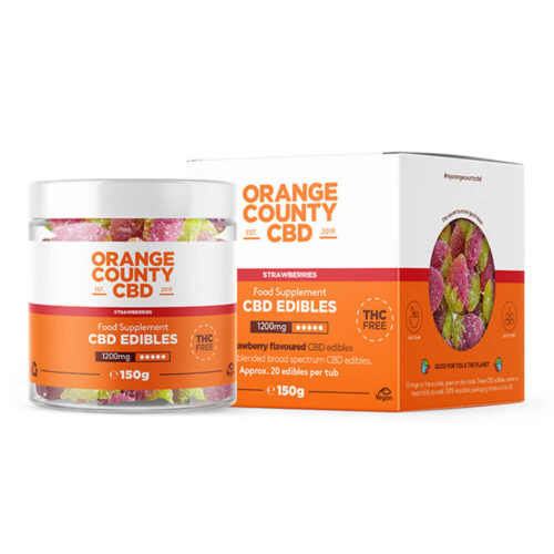 Orange County CBD Gumikás eper