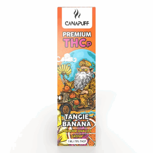 CanaPuff Tangie Banana 79% THCp - Eldobható vape toll