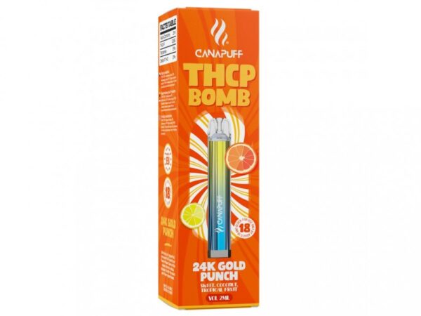 CanaPuff BOMB 24K Gold Punch