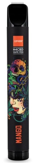 Euphoria H4CBD eldobható Vape Pen Mango
