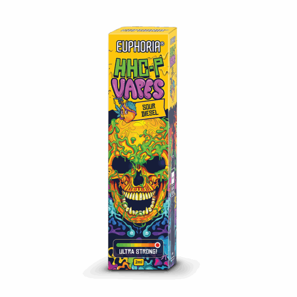 Euphoria HHCP eldobható Vape Pen Sour Diesel
