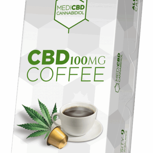 MediCBD Kávékapszulák (10 mg CBD) - Karton (10 doboz)