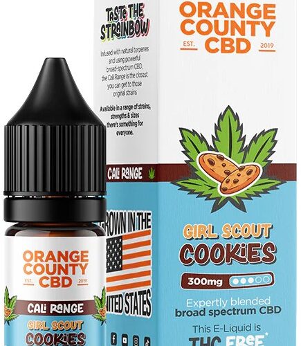 Orange County CBD E-Liquid Girl Scout Cookies