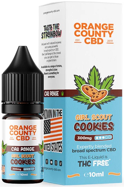 Orange County CBD E-Liquid Girl Scout Cookies