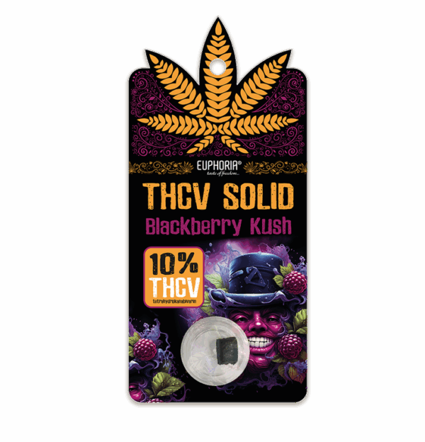 Euphoria THCV Solid Blackberry Kush 1 g
