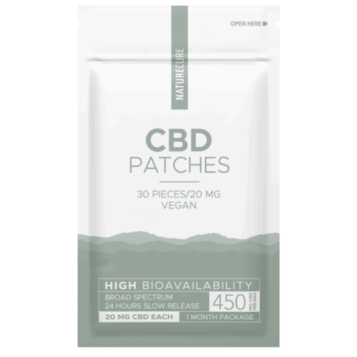 Nature Cure CBD tapaszok – széles spektrumú
