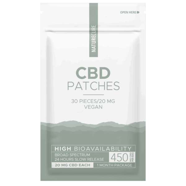 Nature Cure CBD tapaszok – széles spektrumú