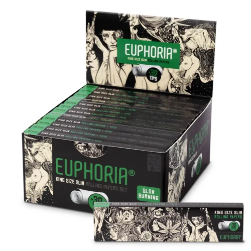 Euphoria Kingsize Slim Mystical dohányzópapírok + Szűrők