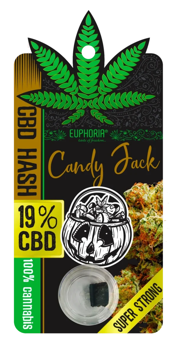 Euphoria CBD Hash 19% Candy Jack