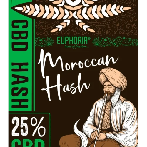 Euphoria CBD Hash Marokkói 25% CBD