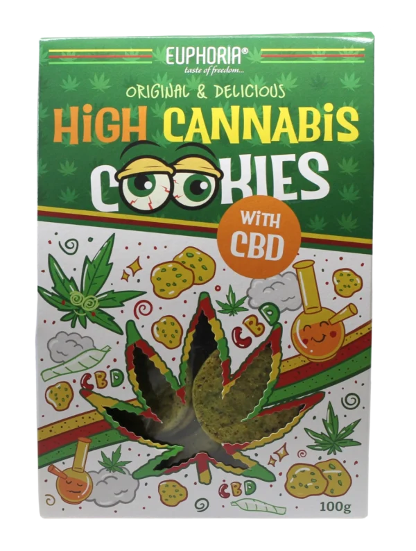 Euphoria Gabona keksz CBD-vel és kenderrel