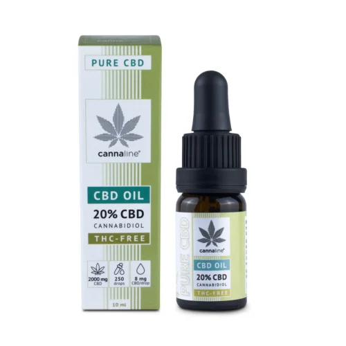 CANNALINE CBD kender Olaj THC INGYENES 20%