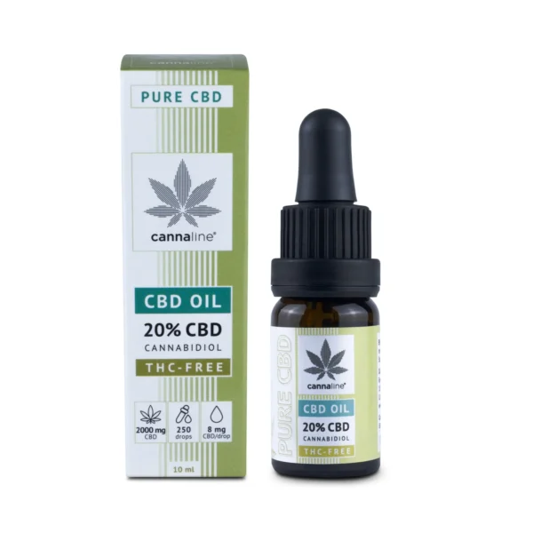 CANNALINE CBD kender Olaj THC INGYENES 20%