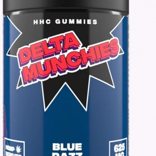 Delta Munchies Blue Razz HHC Gummies