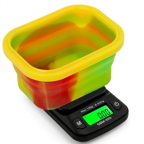 On Balance SBM-100-RAS eredeti szilikon tál mérleggel - rasta 100 gx 0