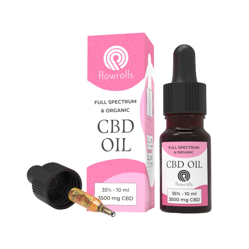 Flowrolls CBD teljes spektrumú olaj 35%