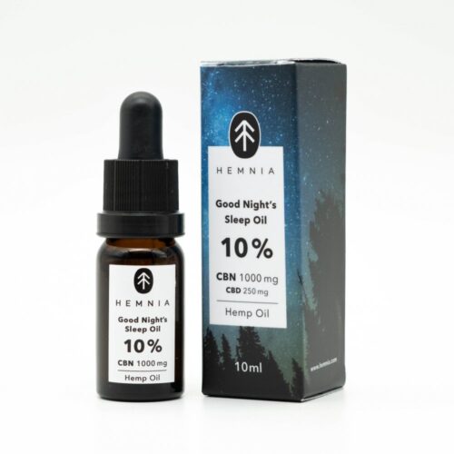 Hemnia Jó éjszakai alvást Kender olaj 10%
