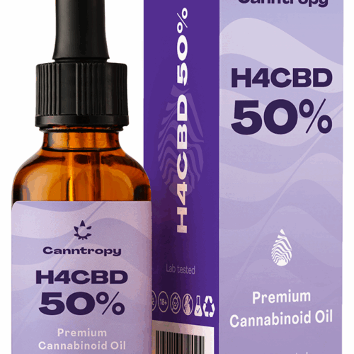 Canntropy H4CBD prémium kannabinoid olaj - 50%