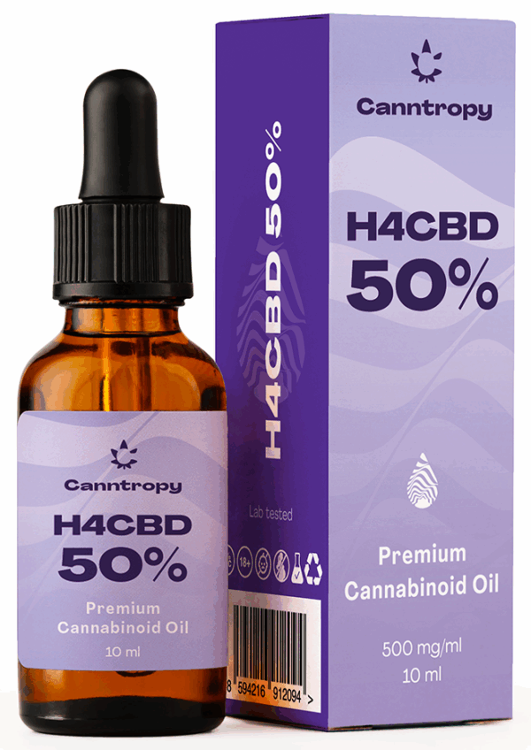 Canntropy H4CBD prémium kannabinoid olaj - 50%