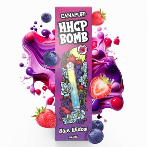 CanaPuff HHCP Vape Pen BOMB Blue Widow