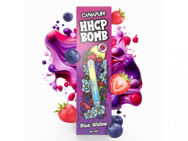 CanaPuff HHCP Vape Pen BOMB Blue Widow