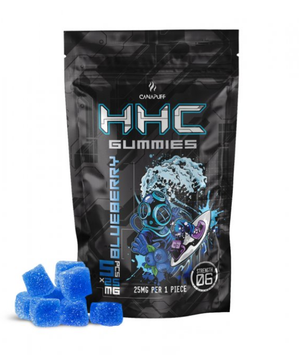 CanaPuff HHC Gummies Blueberry