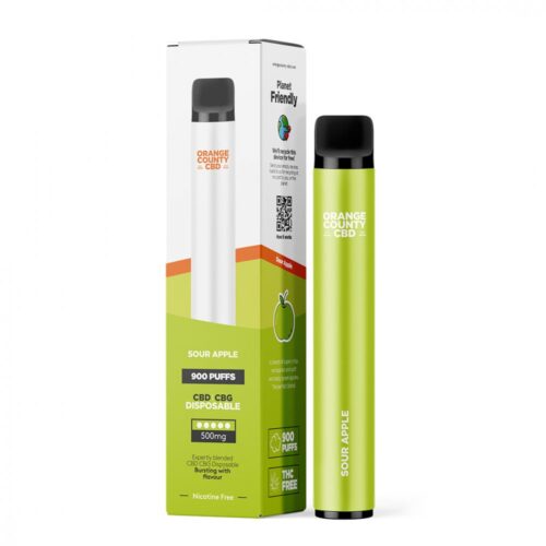 Orange County CBD Vape Pen Sour Apple