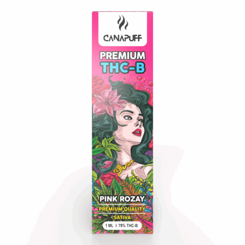 CanaPuff Eldobható Vape Pen Pink Rozay