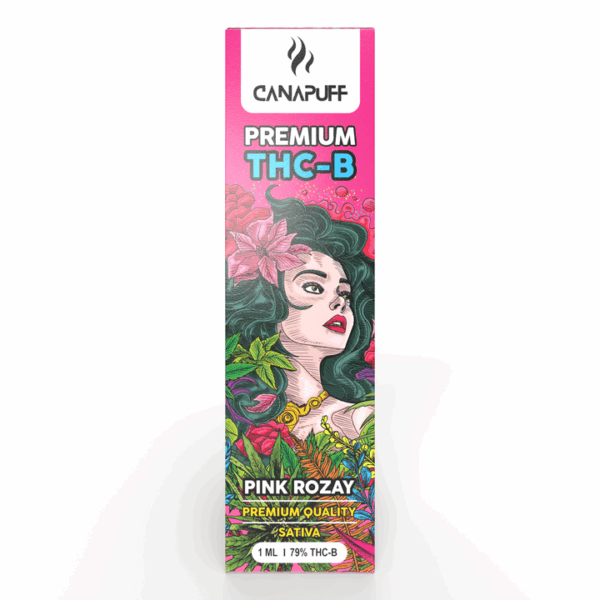 CanaPuff Eldobható Vape Pen Pink Rozay