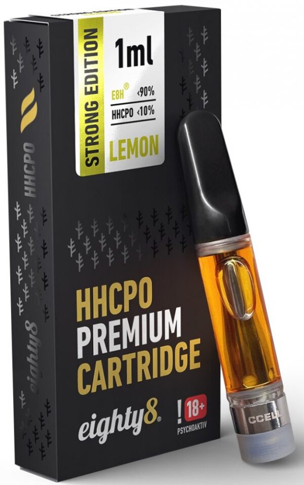 Eighty8 HHCPO patron erős prémium citrom