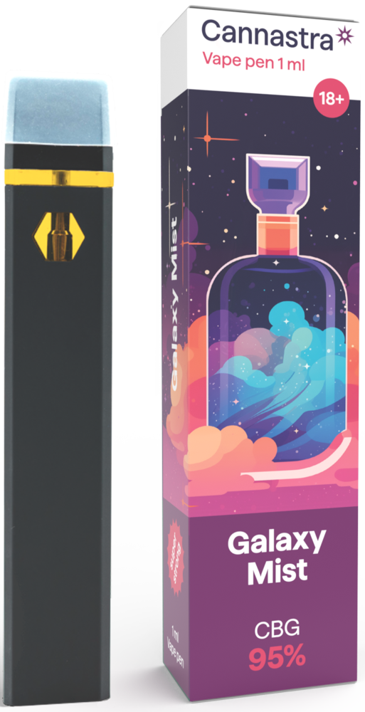 Cannastra CBG eldobható Vape Pen Galaxy Mist