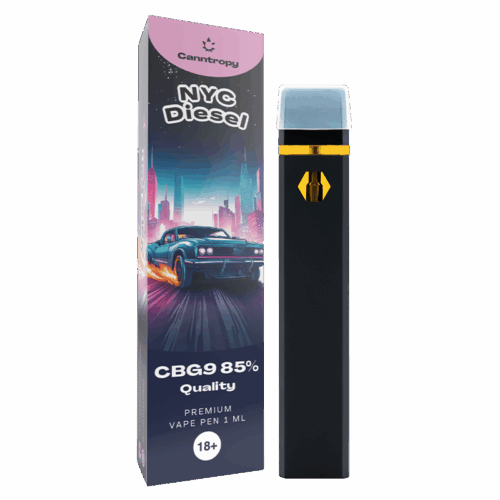 Canntropy CBG9 eldobható Vape Pen NYC Diesel