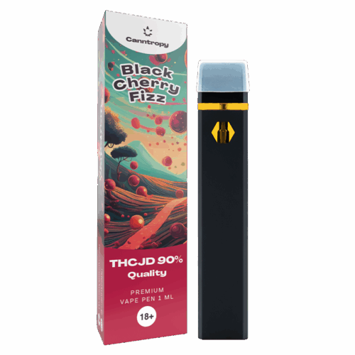 Canntropy THCJD Vape Pen Black Cherry Fizz