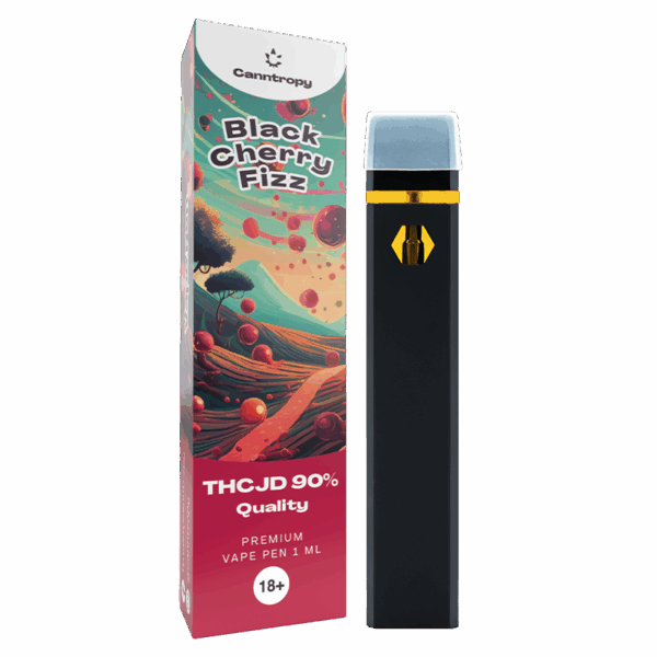 Canntropy THCJD Vape Pen Black Cherry Fizz